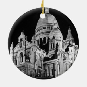 Vintage Frankrijk Frankrijk Sacre Coeur Basilica Keramisch Ornament