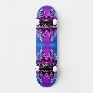 Vintage Frankrijk Frankrijk Sacre Coeur Basilica Persoonlijk Skateboard