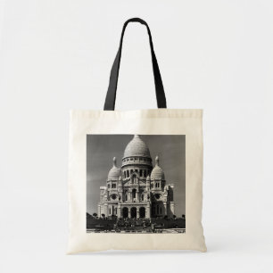 Vintage Frankrijk Frankrijk Sacre Coeur Basilica Tote Bag