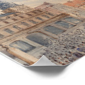 Vintage-Frankrijk Illustration Poster (Hoek)