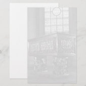 Vintage Frankrijk Marshal's Lyautey Tomb Briefpapier (Voorkant / Achterkant)