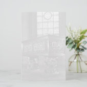 Vintage Frankrijk Marshal's Lyautey Tomb Briefpapier (Staand voorkant)