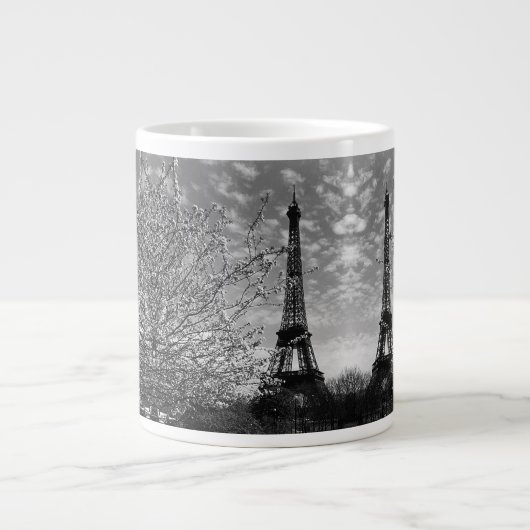 Vintage Frankrijk Mok Eiffeltoren Giant Coffee (Voorkant)