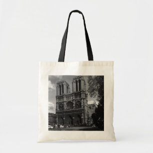 Vintage Frankrijk Parijs Notre Dame Kathedraal 197 Tote Bag