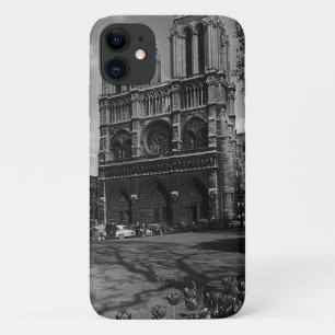 Vintage Frankrijk Paris Notre Dame Cathedral Case-Mate iPhone Case