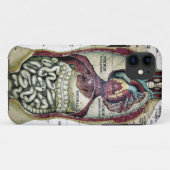 Vintage Frans anatomie Case-Mate hoesje (Achterkant (horizontaal))