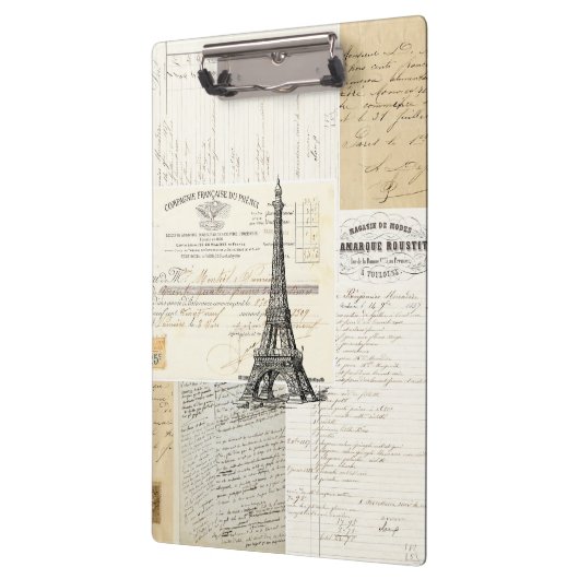 Vintage Frans Ephemera Klembord (Links)