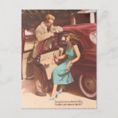 Vintage Frans St Valentijn Briefkaart 1 (Voorkant)