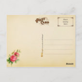 Vintage Franse Adverterene Kaart voor Chocolade (Achterkant)