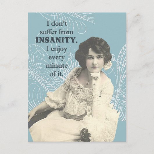 Vintage franse dame foto briefkaart (Voorkant)