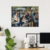 Vintage Franse Impressionistische Dans Kunst Parij Poster (Thuiskantoor)