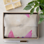 Vintage Franse Lotus Bloem Decoupage Tissuepapier (Geschenk)