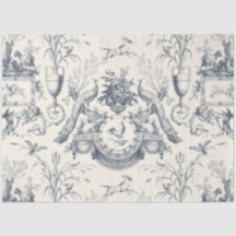 Vintage Franse Toile Pauw en landelijke boerderij 