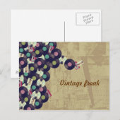 Vintage Freak Briefkaart (Voorkant / Achterkant)