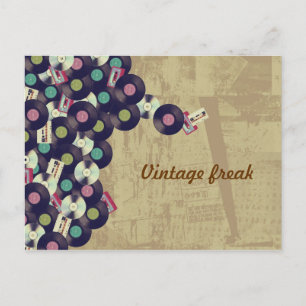 Vintage Freak Briefkaart