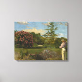 Vintage Frederic Bazille Canvas Afdruk (Voorkant)