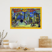 Vintage Frederick Bancroft Poster (Keuken)