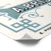 Vintage French Hot Air Balloon Poster (Hoek)