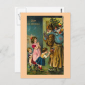 Vintage French Postcard Briefkaart (Voorkant / Achterkant)