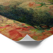 Vintage French Postcard Pig With Crown  Poster (Hoek)