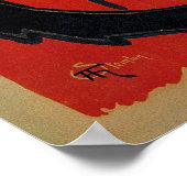 Vintage French poster, the Black Cat Poster (Hoek)