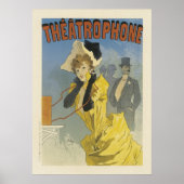 Vintage French Posters-Theatrophone Poster (Voorkant)