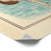 Vintage French Swimming Lessons Poster (Hoek)