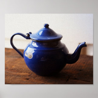 Vintage French Teapot Print