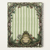 Vintage Frog King Botanisch Planner (Achterkant)