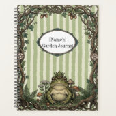 Vintage Frog King Botanisch Planner (Voorkant)
