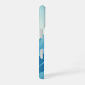 Vintage Frosted Peaks iPhone 16 Hoesje (Rechterkant)