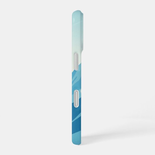 Vintage Frosted Peaks iPhone 16 Hoesje (Rechterkant)