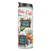 Vintage Frosty's Sneeuwvlok Cafe Thermosbeker (Geroteerd rechts)