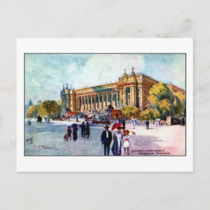 Vintage Fullwood Aquarelle Melbourne Australië Briefkaart