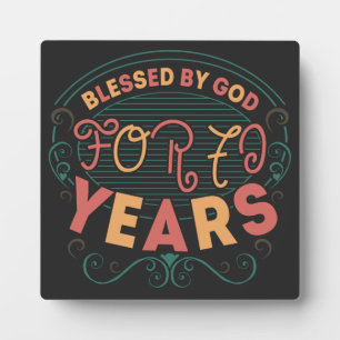 vintage Funny 70 years old saying quote Fotoplaat