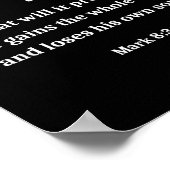 Vintage Funny Christian Motivational Bible Verse M Poster (Hoek)