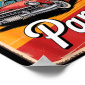 Vintage Funny Papa  Poster (Hoek)