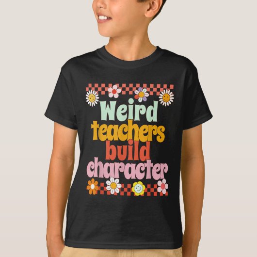 Vintage Funny Retro Motivational Teacher Retro  T-shirt (Voorkant)