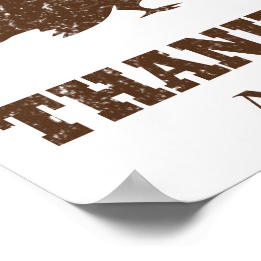 Vintage Funny Thanksgivukkah Poster (Hoek)