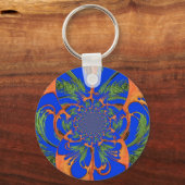 Vintage Fusion Hakuna Matata Fusion Ontwerper Graf Sleutelhanger (Voorkant)