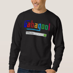 Vintage Gabagool  Italiaans Slang Trui