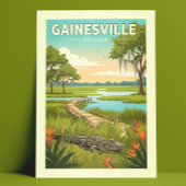 Vintage Gainesville Florida Briefkaart