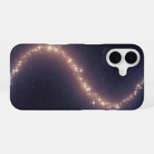 Vintage Galactisch Pad iPhone 16 Hoesje (Achterkant horizontaal)