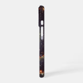 Vintage Galactische Spiraal iPhone 16 Hoesje (Linkerkant)