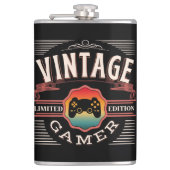 VINTAGE GAMER GELIMITEERDE EDITIE   HEUPFLES (Voorkant)