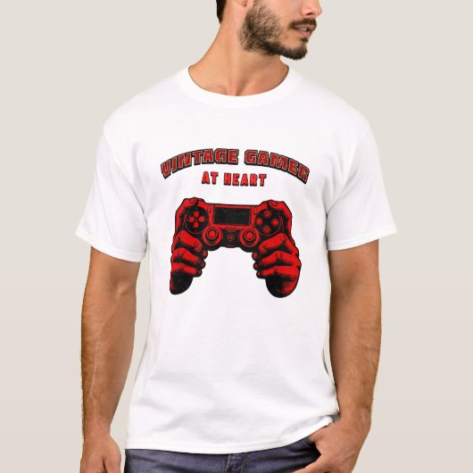 Vintage gamer Retro 90s Gamer T-shirt (Voorkant)