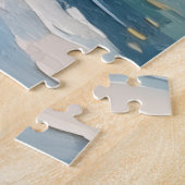 Vintage Gans met Kerstmuts van Frozen Christmas Legpuzzel (Zijkant)