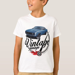 Vintage Garage Camaro T-shirt