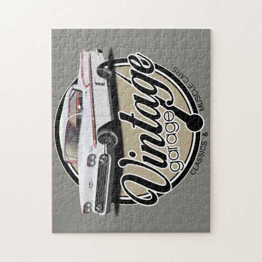Vintage Garage Impala Legpuzzel (Verticaal)