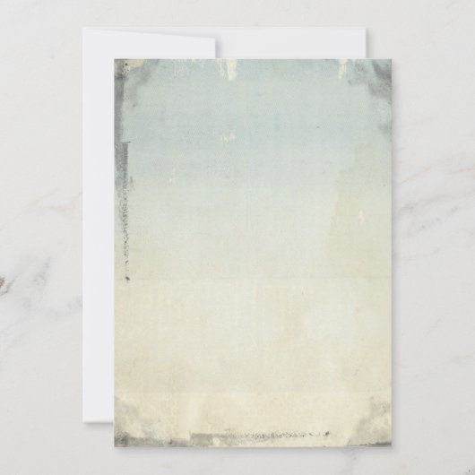 Vintage Garage Poster Kaart (Achterkant)